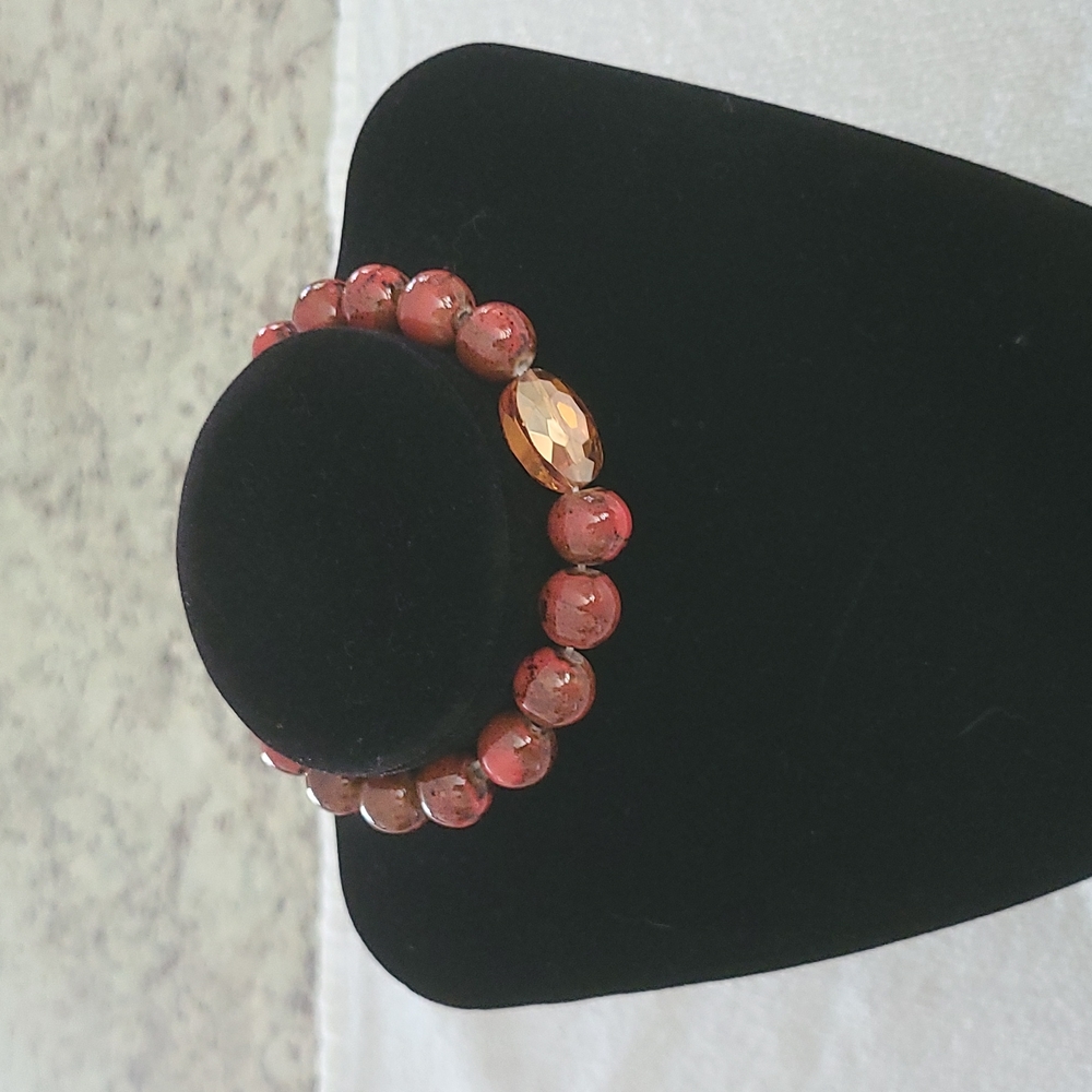 Bracelets -Set of 2 Rust Color